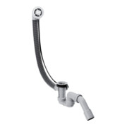 hansgrohe Corps de base Flexaplus 520 mm, pour baignoire normale, garniture vidage + trop-plein-1