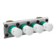 hansgrohe Corps de base montage apparent/encastré, 3 utilisateurs, Rp 1/2-1