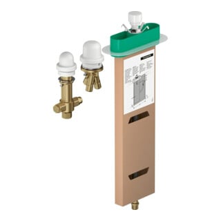 hansgrohe Corps de base pour robinet de baignoire monocommande 3 trous