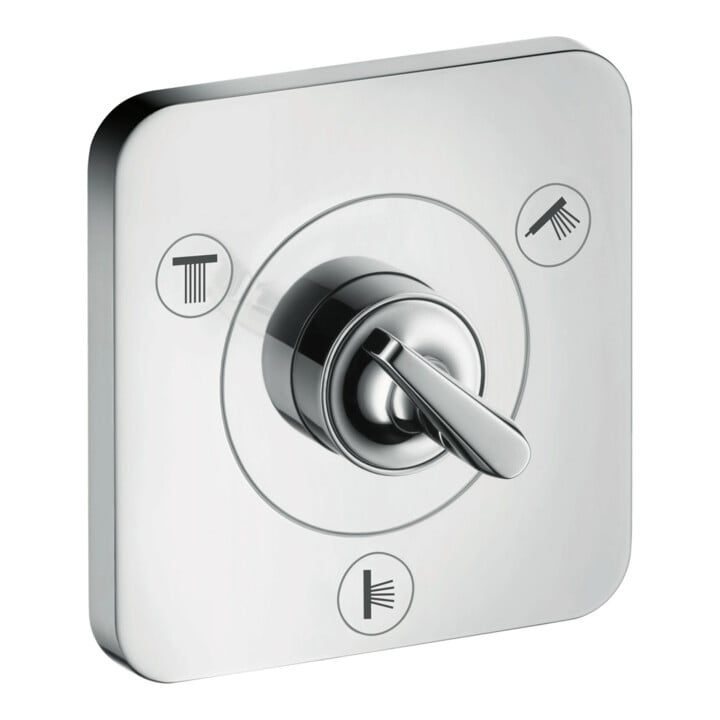 hansgrohe Corps de base pour vanne d'arrêt/de commutation TRIO encastrée