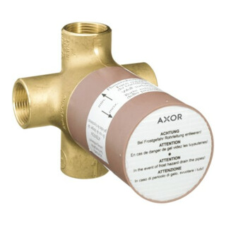 hansgrohe Corps de base Quattro Axor DN 20, pour vanne de commutation encastrée 4 voies