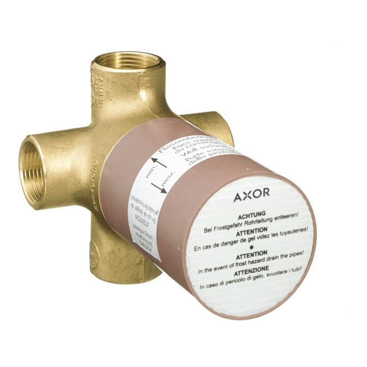 hansgrohe Corps de base Quattro Axor DN 20, pour vanne de commutation encastrée 4 voies