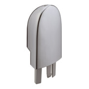 hansgrohe Couvercle 2 pièces, chrome, pour barre de douche Unica A-1