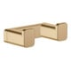 hansgrohe Crochet double AddStoris fixation murale, métal, bronze brossé-1