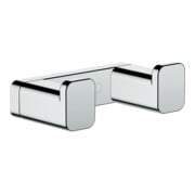 hansgrohe Crochet double AddStoris fixation murale, métal, chrome