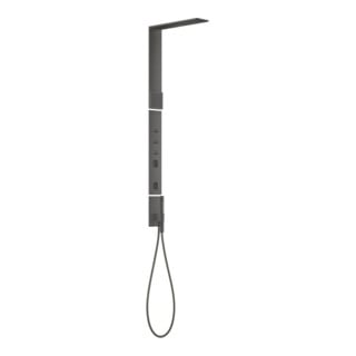 hansgrohe D-Pane. Axor ShowerComposition m TH, KB, 110x220mm, 1j, SB, b bla vc