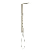 hansgrohe D-Pane. Axor ShowerComposition m TH, KB, 110x220mm, 1j, SB, brush. ni.