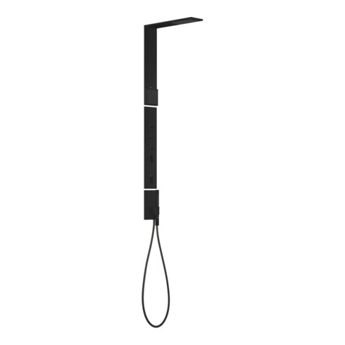 hansgrohe D-Pane. Axor ShowerComposition m TH, KB, 110x220mm, 1j, SB, matt-sw