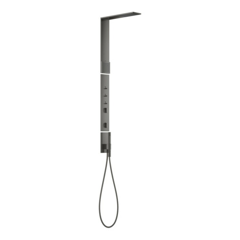 hansgrohe D-Pane. Axor ShowerComposition m TH, KB, 110x220mm, 1j, SB, pol. bla vc
