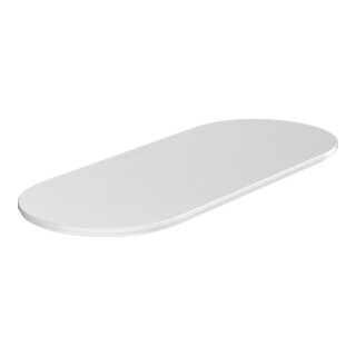 hansgrohe Deckel WallStoris 250 mm, pour panier de rangement, blanc mat