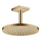 hansgrohe Deckenanschluss 100mm, brushed bronze, eckig-4