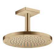 hansgrohe Deckenanschluss 100mm, brushed bronze, eckig-4