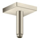 hansgrohe Deckenanschluss 100mm, brushed nickel, eckig-1