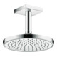 hansgrohe Deckenanschluss 100mm, chrom, eckig-1