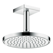 hansgrohe Deckenanschluss 100mm, chrom, eckig