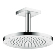 hansgrohe Deckenanschluss 100mm, chrom, eckig-5
