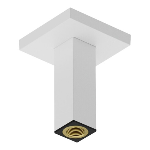 hansgrohe Deckenanschluss 100mm, mattweiß