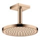 hansgrohe Deckenanschluss 100mm, polished red gold, eckig-4