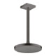 hansgrohe Deckenanschluss 300mm, brushed black chrome, eckig-2