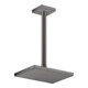 hansgrohe Deckenanschluss 300mm, brushed black chrome, eckig-4