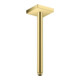 hansgrohe Deckenanschluss 300mm, brushed brass, eckig-1