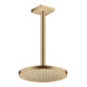 hansgrohe Deckenanschluss 300mm, brushed bronze, eckig-4