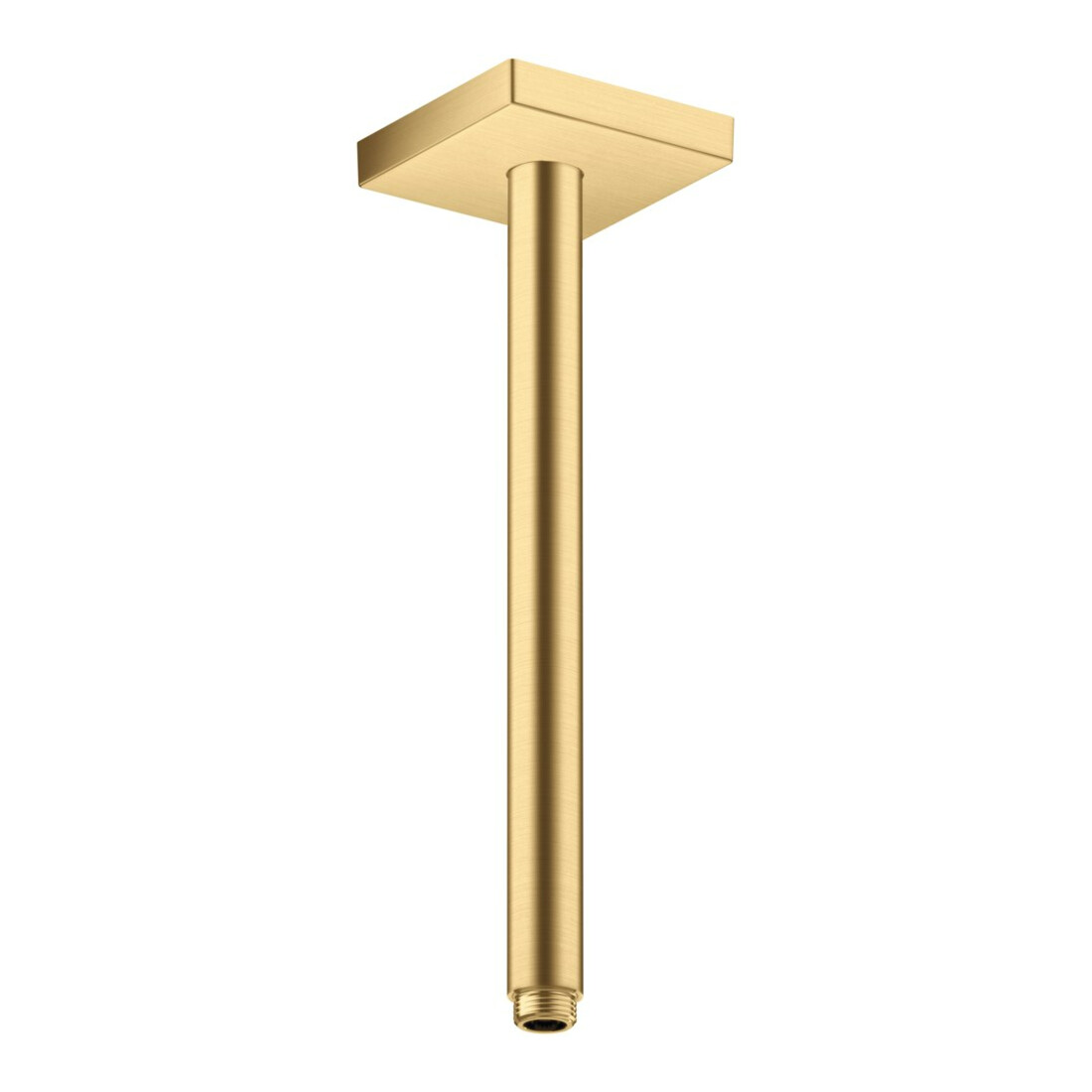 hansgrohe Deckenanschluss 300mm, brushed gold optic, eckig