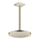 hansgrohe Deckenanschluss 300mm, brushed nickel, eckig-4