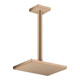 hansgrohe Deckenanschluss 300mm, brushed red gold, eckig-5
