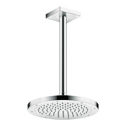hansgrohe Deckenanschluss 300mm, chrom, eckig-2