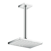 hansgrohe Deckenanschluss 300mm, chrom, eckig-4