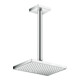 hansgrohe Deckenanschluss 300mm, chrom, eckig-5