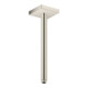 hansgrohe Deckenanschluss 300mm, Edelstahl-Optik, eckig-1