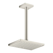 hansgrohe Deckenanschluss 300mm, Edelstahl-Optik, eckig-4