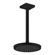 hansgrohe Deckenanschluss 300mm, mattschwarz, eckig-2