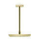 hansgrohe Deckenanschluss 300mm, polished gold optic, eckig-2