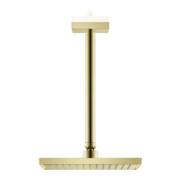 hansgrohe Deckenanschluss 300mm, polished gold optic, eckig-5