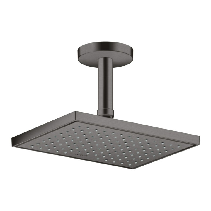 hansgrohe Deckenanschluss Axor 100mm, rund, brushed black chrome