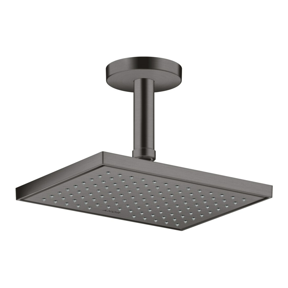 hansgrohe Deckenanschluss Axor 100mm, rund, brushed black chrome