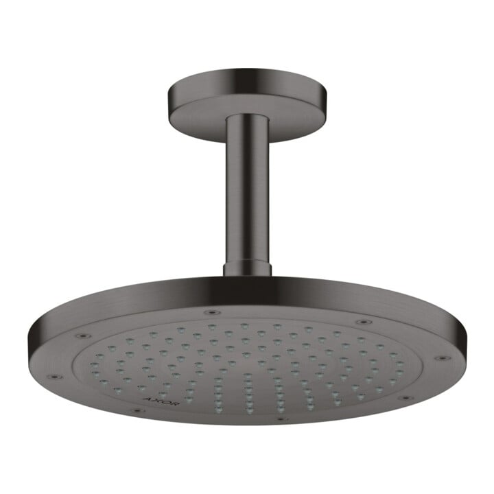 hansgrohe Deckenanschluss Axor 100mm, rund, brushed black chrome