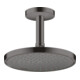 hansgrohe Deckenanschluss Axor 100mm, rund, brushed black chrome-5
