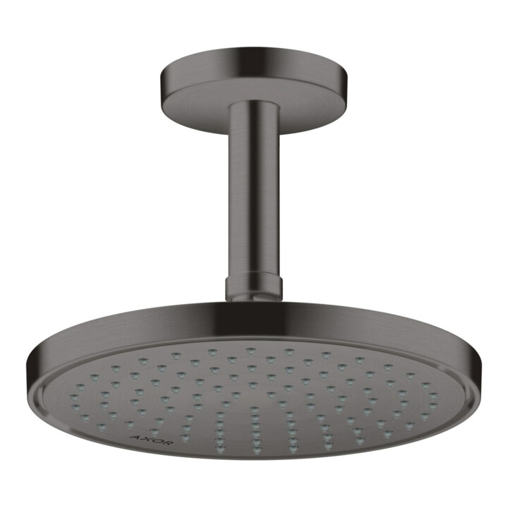 hansgrohe Deckenanschluss Axor 100mm, rund, brushed black chrome