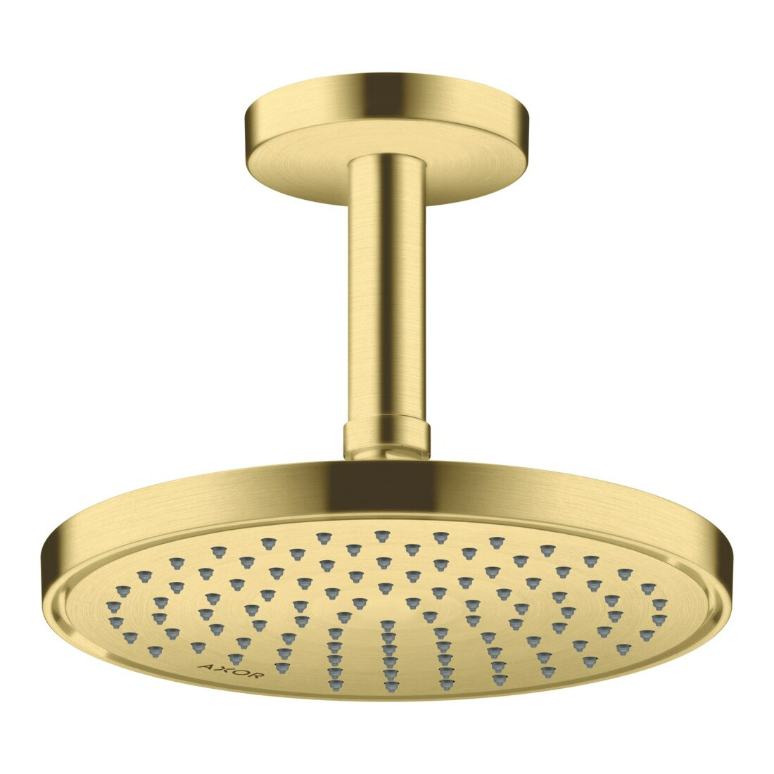 hansgrohe Deckenanschluss Axor 100mm, rund, brushed brass