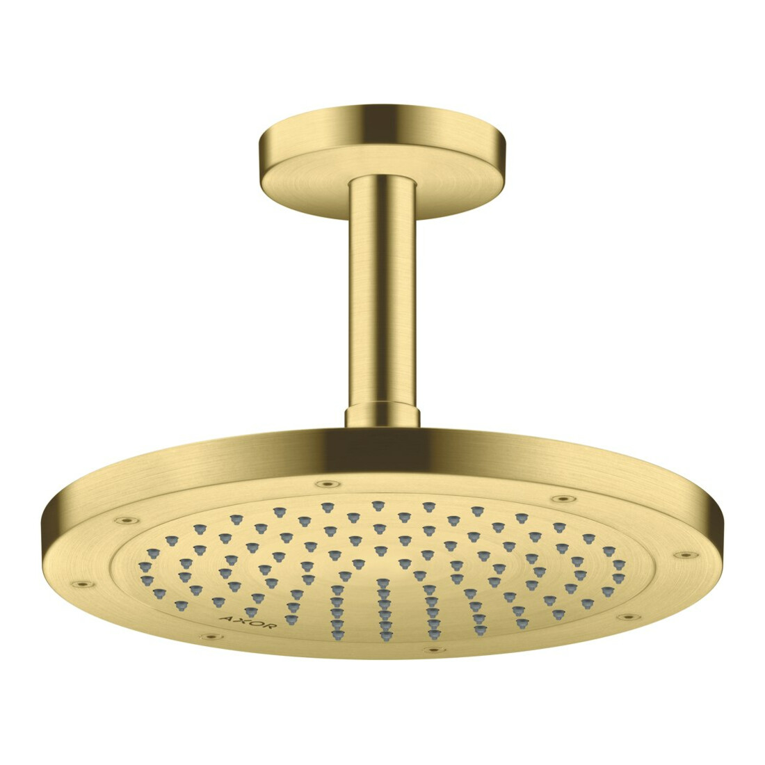 hansgrohe Deckenanschluss Axor 100mm, rund, brushed brass