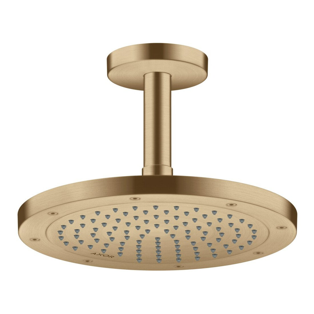hansgrohe Deckenanschluss Axor 100mm, rund, brushed bronze