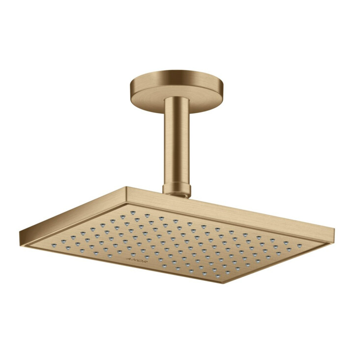 hansgrohe Deckenanschluss Axor 100mm, rund, brushed bronze