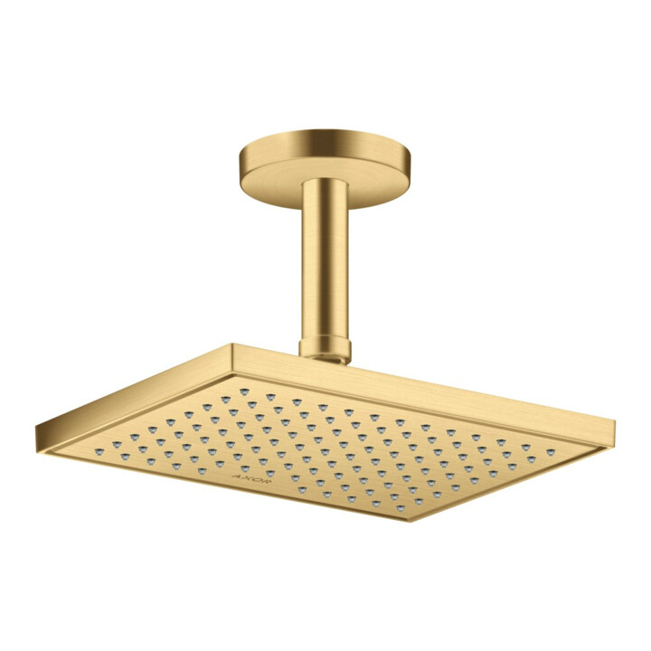 hansgrohe Deckenanschluss Axor 100mm, rund, brushed gold optic