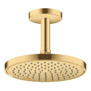 hansgrohe Deckenanschluss Axor 100mm, rund, brushed gold optic-5