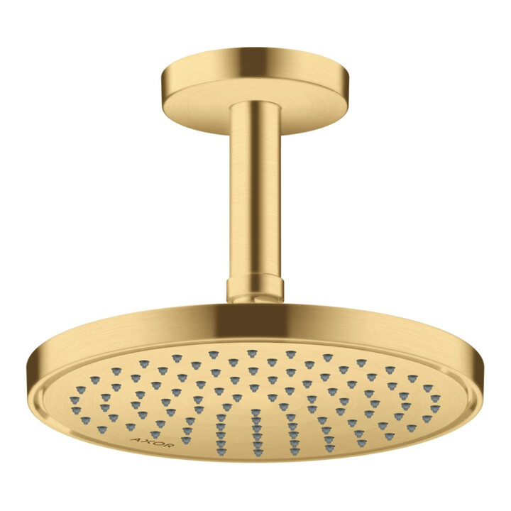 hansgrohe Deckenanschluss Axor 100mm, rund, brushed gold optic