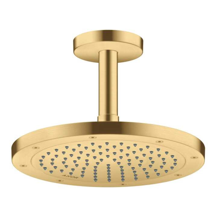 hansgrohe Deckenanschluss Axor 100mm, rund, brushed gold optic